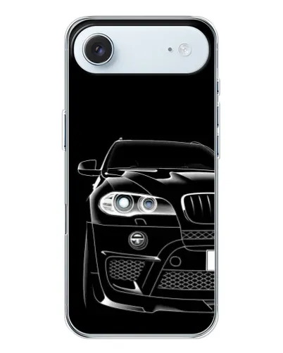Чохол для iPhone 17 Air з картинкою «Темний силует BMW»