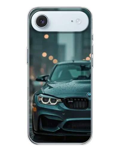 Чохол для iPhone 17 Air з картинкою «BMW у вогнях міста»