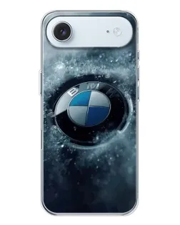 Чохол для iPhone 17 Air з картинкою «Логотип BMW — лід»