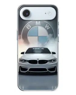 Чохол для iPhone 17 Air з картинкою «BMW в білому диму»