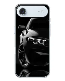 Чохол для iPhone 17 Air з картинкою «Чорна BMW — профіль»