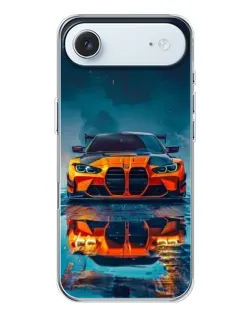 Чохол для iPhone 17 Air з картинкою «BMW — золота емблема»