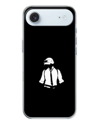 Чохол для iPhone 17 Air з картинкою «PUBG — білий шолом»