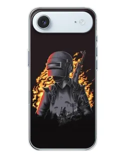 Чохол для iPhone 17 Air з картинкою «PUBG — вогняний силует»