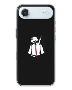 Чохол для iPhone 17 Air з картинкою «PUBG — силует воїна»