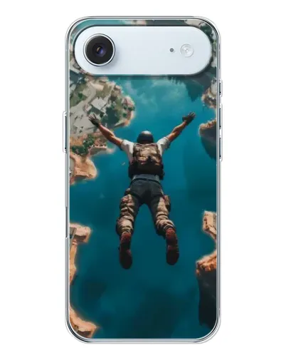 Чохол для iPhone 17 Air з картинкою «PUBG — вільне падіння»