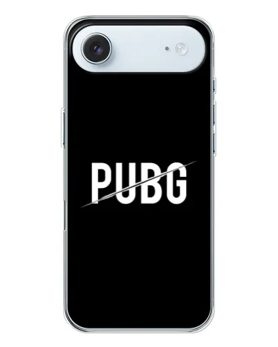Чохол для iPhone 17 Air з картинкою «PUBG — білий логотип»
