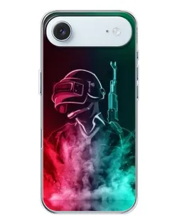 Чохол для iPhone 17 Air з картинкою «PUBG — вогняний воїн»
