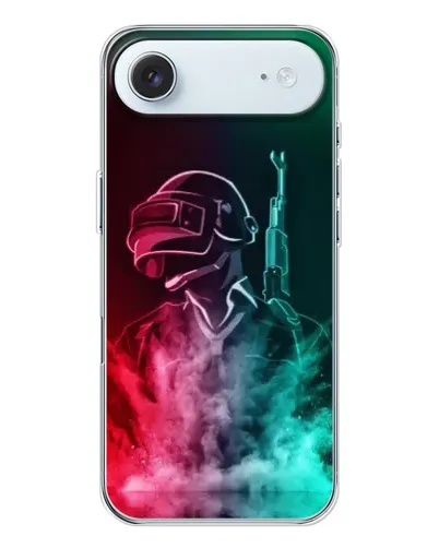 Чохол для iPhone 17 Air з картинкою «PUBG — вогняний воїн»