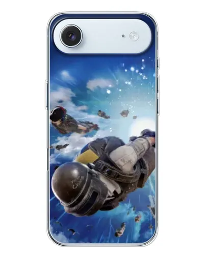 Чохол для iPhone 17 Air з картинкою «Десант PUBG — стрибок»