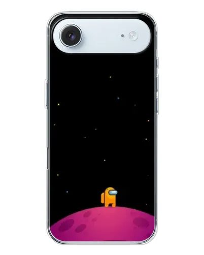 Чохол для iPhone 17 Air з картинкою «Самотній герой на планеті»