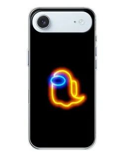Чохол для iPhone 17 Air з картинкою «Among Us неонове сяйво»