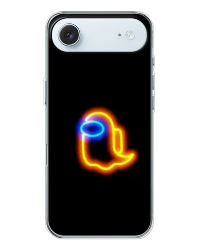 Чохол для iPhone 17 Air з картинкою «Among Us неонове сяйво»
