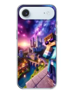 Чохол для iPhone 17 Air з картинкою «Стів та космос»