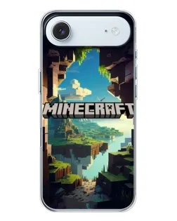 Чохол для iPhone 17 Air з картинкою «Печера Майнкрафт»