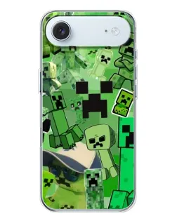 Чохол для iPhone 17 Air з картинкою «Кріпери Minecraft»