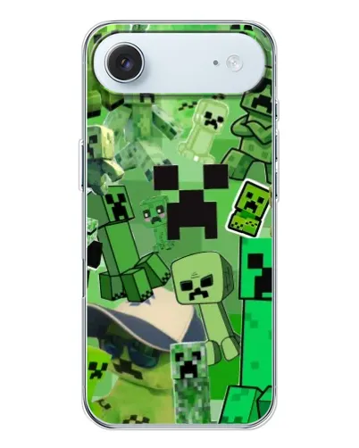 Чохол для iPhone 17 Air з картинкою «Кріпери Minecraft»