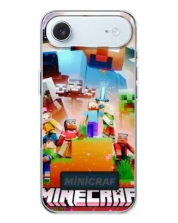 Чохол для iPhone 17 Air з картинкою «Minecraft герої гри»