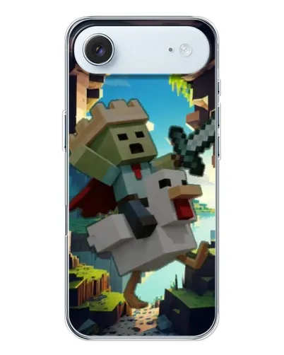 Чохол для iPhone 17 Air з картинкою «Стів та гусь»
