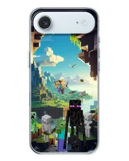 Чохол для iPhone 17 Air з картинкою «Ендермен у лісі»