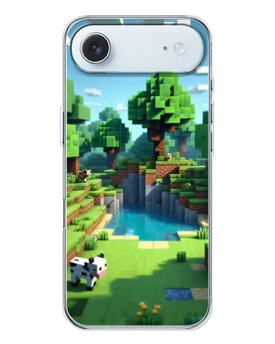 Чохол для iPhone 17 Air з картинкою «Minecraft літній день»