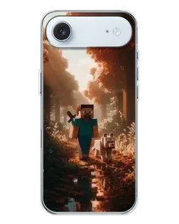 Чохол для iPhone 17 Air з картинкою «Стів у лісі»