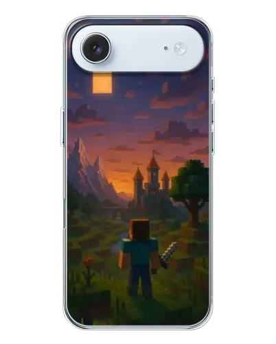 Чохол для iPhone 17 Air з картинкою «Стів біля вежі»