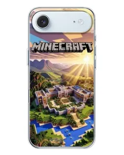 Чохол для iPhone 17 Air з картинкою «Minecraft панорама»