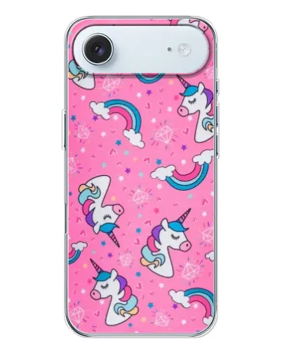 Чохол для iPhone 17 Air з картинкою «Unicorn паттерн рожевий» Чохол для iPhone 17 Air з картинкою «Unicorn паттерн рожевий»