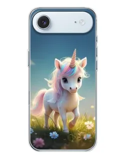 Чохол для iPhone 17 Air з картинкою «Єдиноріг на галявині»