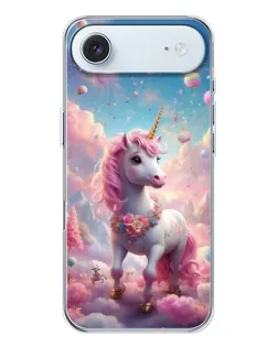 Чохол для iPhone 17 Air з картинкою «Єдиноріг серед хмар»