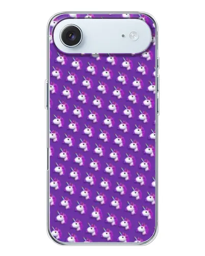 Чохол для iPhone 17 Air з картинкою «Єдинороги на фіолетовому» Чохол для iPhone 17 Air з картинкою «Єдинороги на фіолетовому»