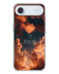 Чохол для iPhone 17 Air з картинкою «Сяйво Імені Jesus»
