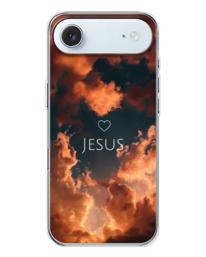 Чохол для iPhone 17 Air з картинкою «Сяйво Імені Jesus»