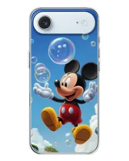Чохол для iPhone 17 Air з картинкою «Mickey та мильні бульбашки»