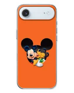 Чехол для iPhone 17 Air с картинкой «Сердце Микки Минни»