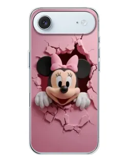 Чохол для iPhone 17 Air з картинкою «Мінні крізь стіну»