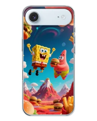 Чохол для iPhone 17 Air з картинкою «Космічний фастфуд» Чохол для iPhone 17 Air з картинкою «Космічний фастфуд»