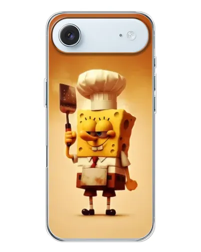 Чохол для iPhone 17 Air з картинкою «Губка Боб кухар» Чохол для iPhone 17 Air з картинкою «Губка Боб кухар»