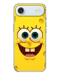 Чохол для iPhone 17 Air з картинкою «Губка Боб посмішка»