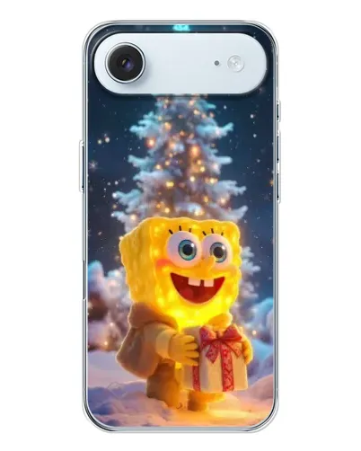 Чохол для iPhone 17 Air з картинкою «Різдвяний Спанч Боб» Чохол для iPhone 17 Air з картинкою «Різдвяний Спанч Боб»