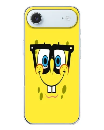 Чехол для iPhone 17 Air с картинкой «Минималистичный Спанч Боб» Чехол для iPhone 17 Air с картинкой «Минималистичный Спанч Боб»