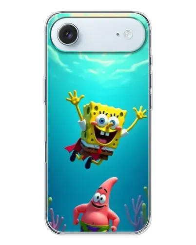 Чехол для iPhone 17 Air с картинкой «Спанч Боб под водой» Чехол для iPhone 17 Air с картинкой «Спанч Боб под водой»