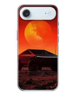 Чохол для iPhone 17 Air з картинкою «Cybertruck на Марсі»