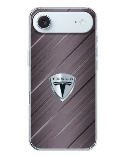 Чохол для iPhone 17 Air з картинкою «Металева текстура Tesla»