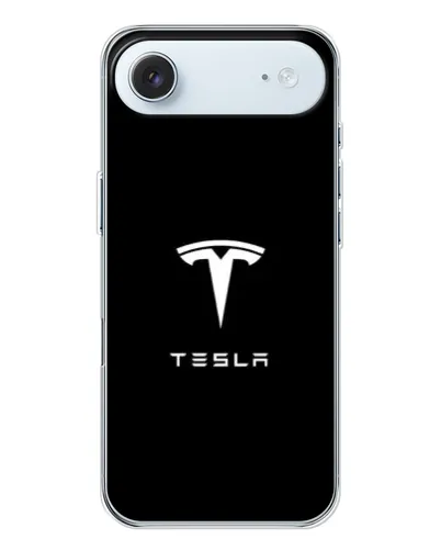 Чохол для iPhone 17 Air з картинкою «Tesla White Logo»