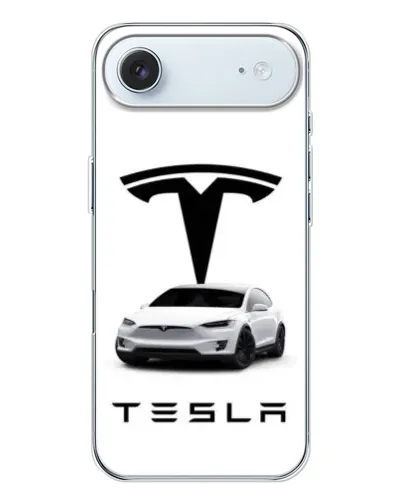 Чохол для iPhone 17 Air з картинкою «Tesla White Style»