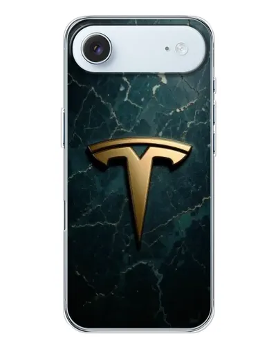 Чохол для iPhone 17 Air з картинкою «Мармурова Tesla Gold»
