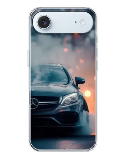 Чохол для iPhone 17 Air з картинкою «Mercedes — нічне місто»