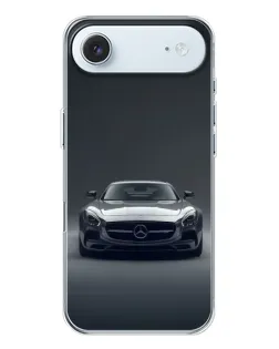 Чохол для iPhone 17 Air з картинкою «Mercedes на чорному»